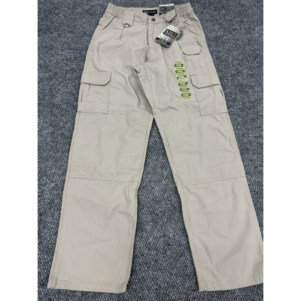 5.11 Tactical Men's 30x32 Khaki Beige Cargo Pants Work Utility Outdoor 74251